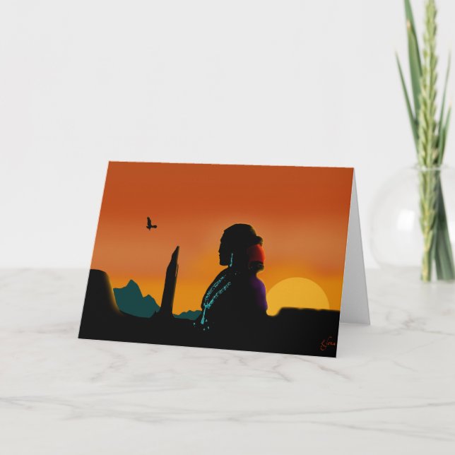 Eagle Gaze Card (Front)