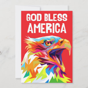 Eagle God Bless America Save The Date
