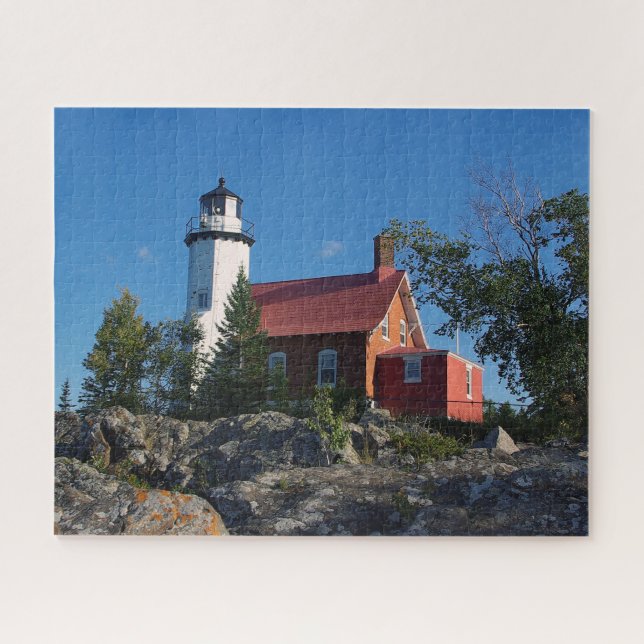 Eagle Harbour Lighthouse Jigsaw Puzzle (Horizontal)