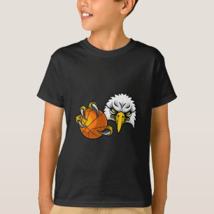Eagle Hawk Sketll Ll Ld Eagles Cartoon  T-Shirt