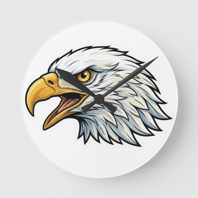 Eagle head clock (Front)