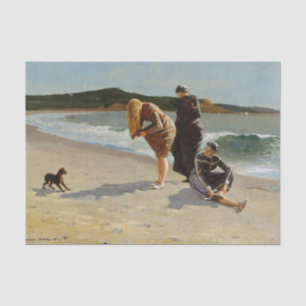 Eagle Head, Manchester, Massachusettes (High Tide) Tissue Paper