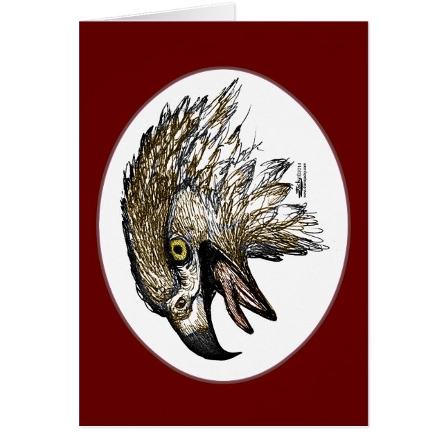 Eagle hurle (Devant)