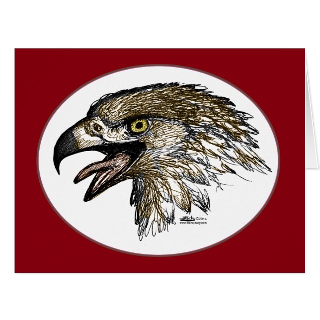 Eagle hurle (Devant horizontal)