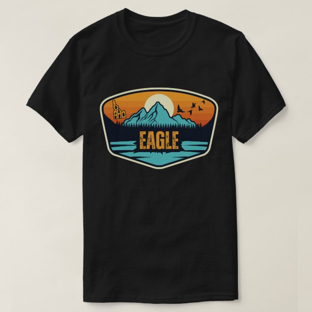 Eagle, Idaho T-Shirt (Design Front)