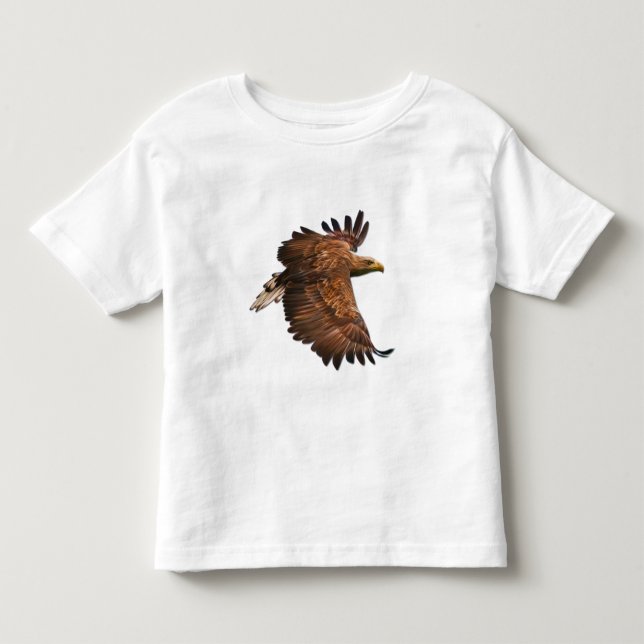 Eagle in Flight Toddler's Shirt (Front)