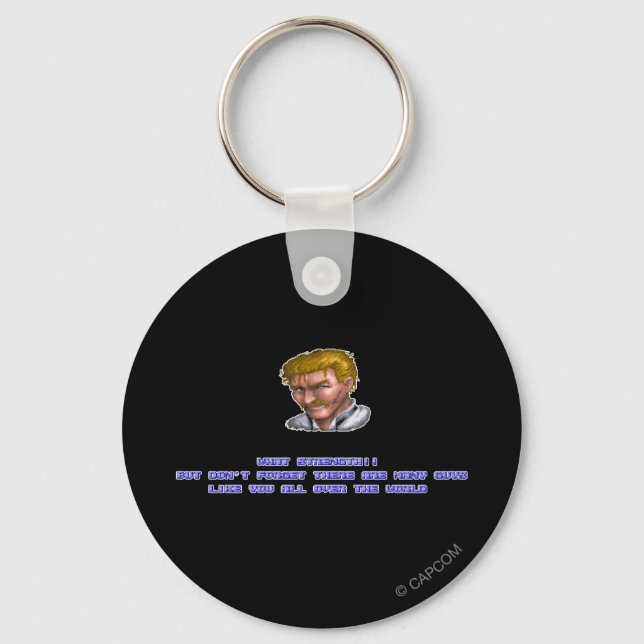 Eagle KO'ed Keychain (Front)
