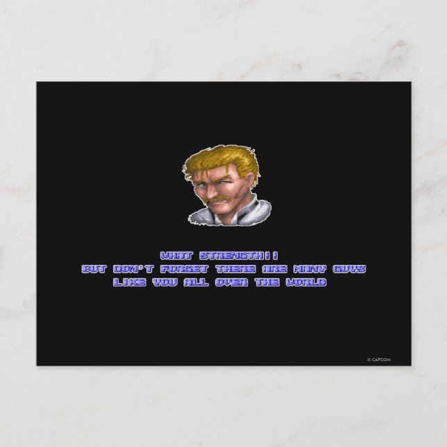 Eagle KO'ed Postcard (Front)