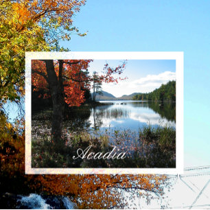 Eagle Lake, Acadia National Park, Maine Postcard