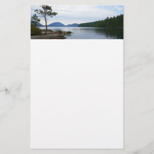 Eagle Lake at Acadia National Park Stationery