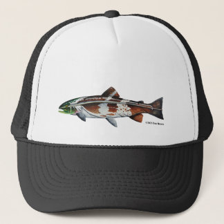 Eagle Lake Golden Rainbow Trout (Golden);  Trucker Hat
