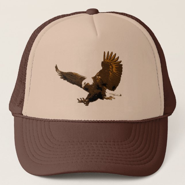 Eagle Landing Trucker Hat (Front)