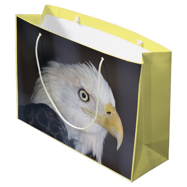 Eagle Large Gift Bag (Back Angled)