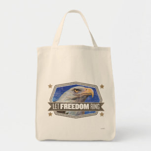 Eagle-Let Freedom Ring Tote Bag