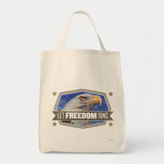 Eagle-Let Freedom Ring Tote Bag