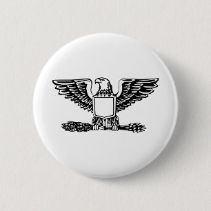 Eagle Logo 2 Inch Round Button