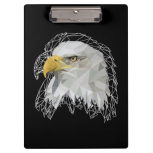 Eagle Lowpoly Clipboard