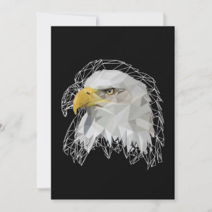 Eagle Lowpoly Holiday Card