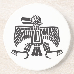 Eagle, Mexican hieroglyph(Maya) Coaster