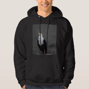 Eagle Minimalist Selective Colour Photography Hoodie