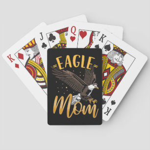 Eagle Mom Playing Cards