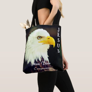  Eagle More Than Conquerors Tote Bag