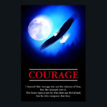 Eagle Motivational Courage Pop Art Inspirational Poster<br><div class="desc">Freedom & Courage Motivational  Eagles Images - Fearsome Patriotic Eagle - Pop Art Syle American Eagle Landing Image - American Bald Eagle - Fearless American Bald Eagle: Flying American Eagle Pictures - The bald eagle is the national bird and symbol of the USA.</div>