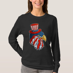 Eagle Mullet 4th Of July With American Flag T-Shirt