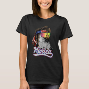 Eagle Mullet Merica 4th Of July Usa Patriotic 8 T-Shirt