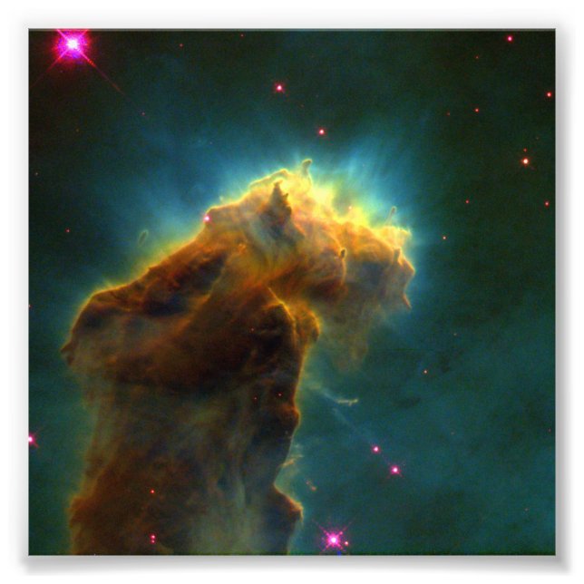 Eagle Nebula M16 Hubble Photo Print (Front)