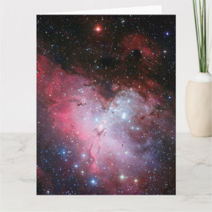 Eagle Nebula Space Astronomy Card