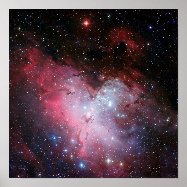 Eagle Nebula Space Astronomy Poster (Front)