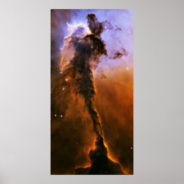 Eagle Nebula Spire Messier 16 NGC 6611 M16 Poster (Front)
