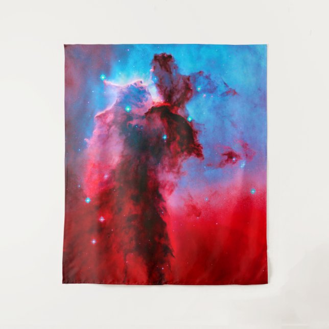 Eagle Nebula Stellar Spire Large Tapestry (Front)
