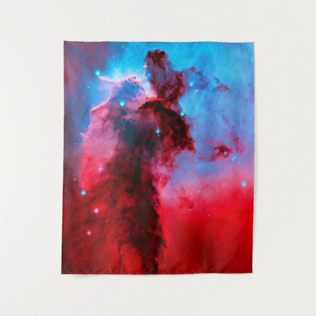 Eagle Nebula Stellar Spire Medium Tapestry (Front)