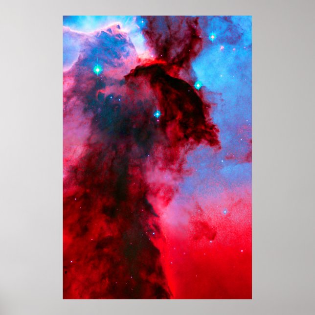 Eagle Nebula Stellar Spires Poster (Front)