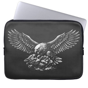 Eagle of Ashes by BurnsInHell Laptop Sleeve