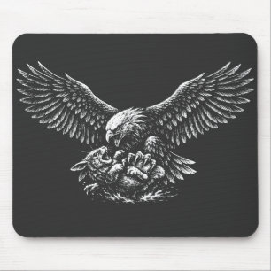 Eagle of Ashes by BurnsInHell Mouse Pad