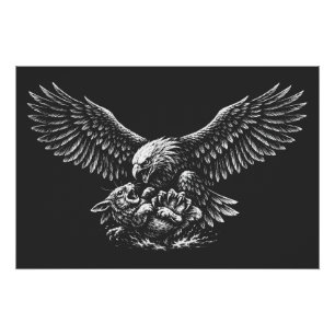 Eagle of Ashes by BurnsInHell Poster