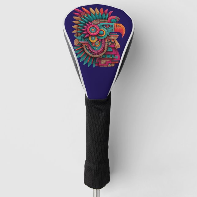 Eagle of the Fifth Sun Golf Head Cover (Front)