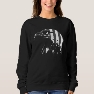 Eagle Old Glory American Flag Usa Sweatshirt