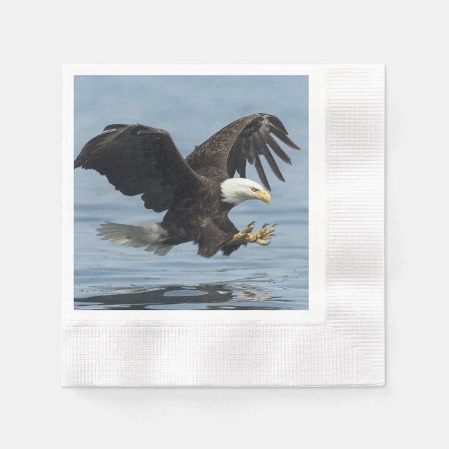 Eagle on Approach Napkin (Front)