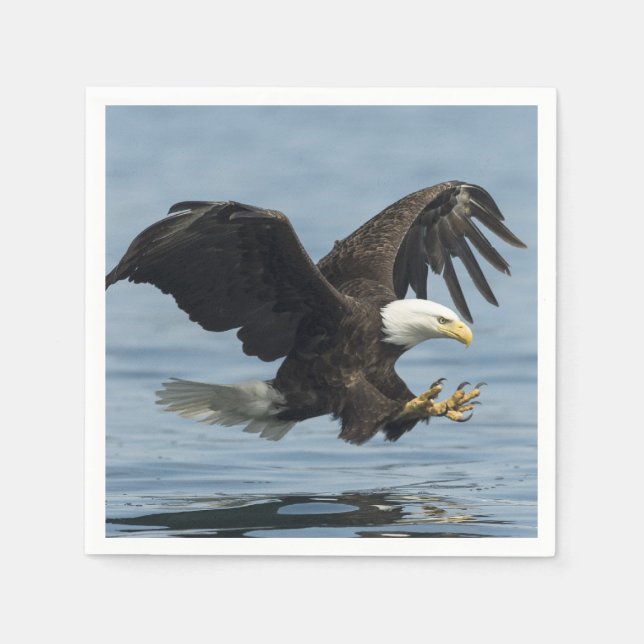Eagle on Approach Napkin (Front)
