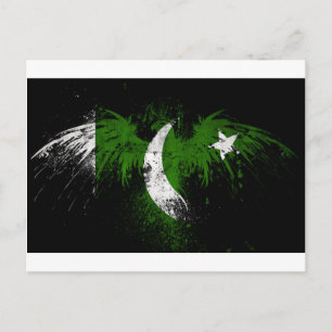 eagle-on-pakistani-flag-wallpapers-hd-wallpap postcard
