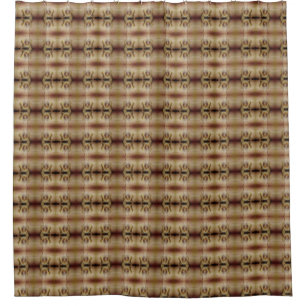 Eagle Orchid Ikat San Shower Curtain
