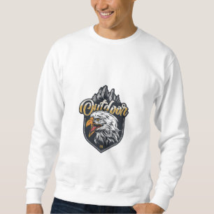 eagle out door mountains  sweatshirt