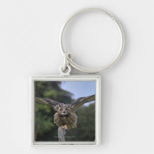 Eagle Owl (Bubo bubo) Keychain