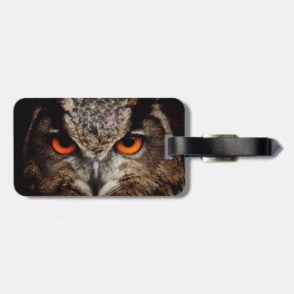 Eagle-Owl Luggage Tag
