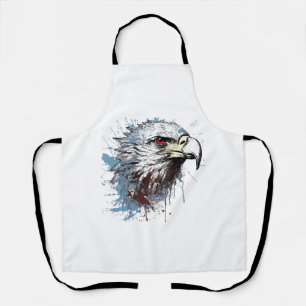 Eagle painting  apron