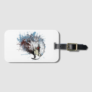 Eagle painting  luggage tag